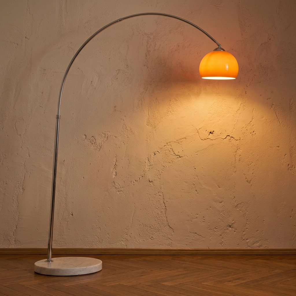 Cosmos — Lampadaire Arc Chrome